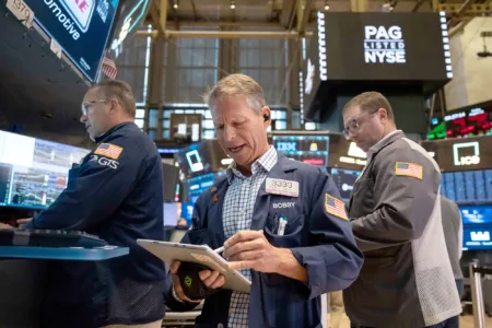 Tech stocks lead Wall Street on claims AI is creating big growth